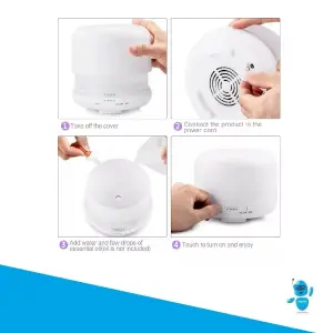 Difusor Ultrasonico Aromaterapia