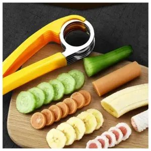 Rebanador de banano en acero inoxidable