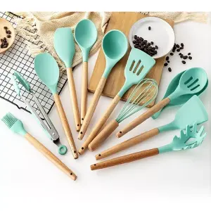 Set De Utensilios De Cocina 12 Piezas En