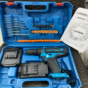 SET TALADRO Y DESTORNILLADOR BROCA
