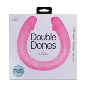 Dildo Doble Romeo White Brand