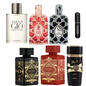 Kit(6 perfumes+perfumero)