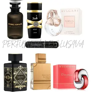 Kit 6 perfumes+perfumero