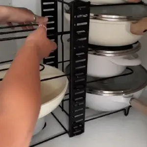 ESTANTE ORGANIZADOR PARA OLLAS Y SARTEN