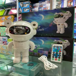 Astronauta Proyector Luz +Parlante Bt