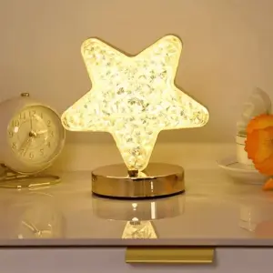 Lampara Decorativa Led Estrella  y  Luna
