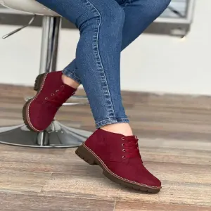 Bellas botas Casuales Para Dama vino