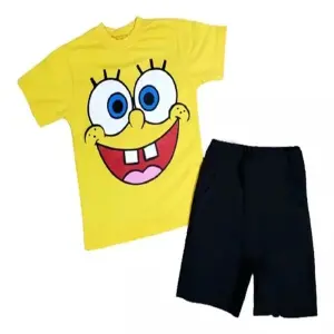MULTIUSOS CORTO NEGRO-AMARILLO BOB
