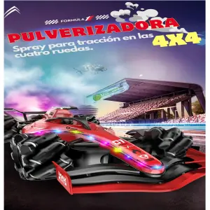 CARRO A CONTROL F1 SPRAY STUNT DRIFT