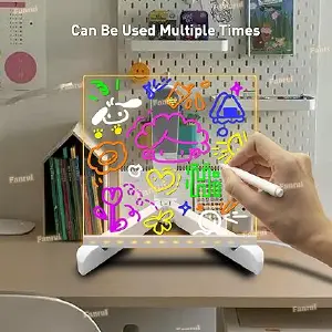 TABLERO MAGICO CON LUZ LED 958-3: ¡El tablero de juego que ilumina tu imaginación! - TABLERO MAGICO CON LUZ LED 958-3