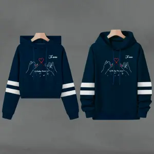 Buso Buzo, Hoodie MANOS AZUL OSCURO