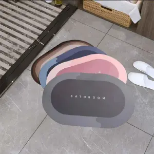 TAPETE DE BAÑO OVALADO