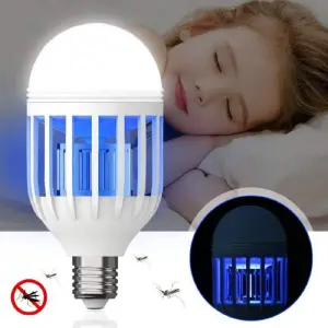 Bombillo Luz Led Mata Insectos Zancudos