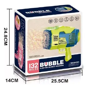 Pistola De Burbujas De Jabón Juguete Lan
