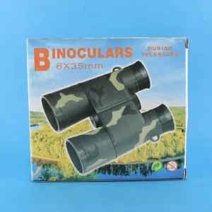 Binocular medidas 6x35mm de motivo mili