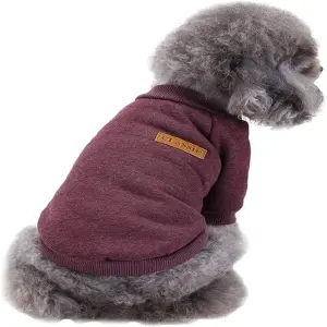 Suéter Classic Ciruela-Ropa Mascotas