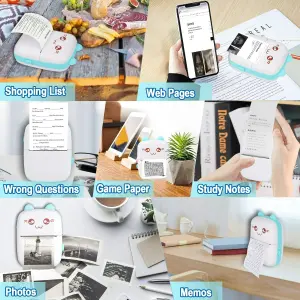 Mini Impresora Portatil Termica Inalámbr