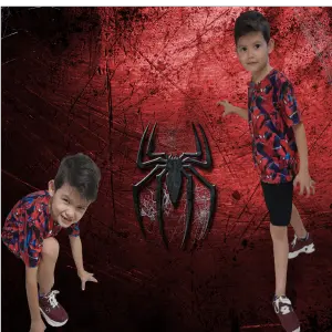 MULTIUSOS SPIDERMAN NEGRO