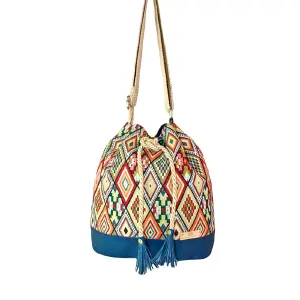 Bolso de Dama Karla Chacon Aria Azul