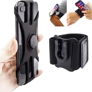 Holder Araña Mano Brazalete Celular 2en1