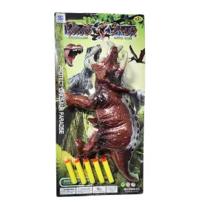 Pistola Dinosaurios Triceratops Lanza