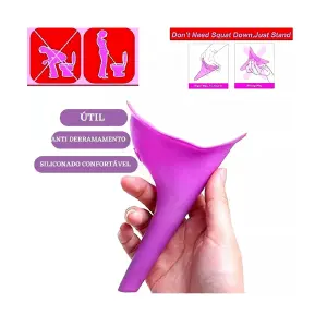 Orinal femenino silicona