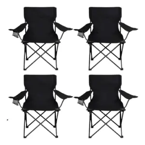 4 Piezas Silla Para Acampar Plegable Ca