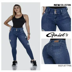 Jeans Dama Faja Ancha - 8779