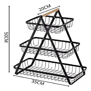 Organizador De Cocina Metálico