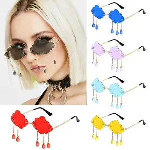 Gafas De Sol Diseño Nubes Gotas De Agua