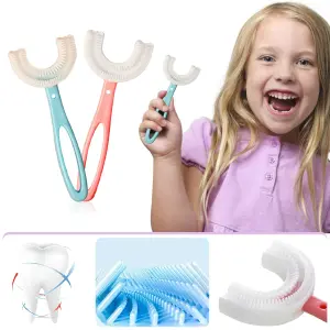 Cepillo De Dientes Silicona Forma De u