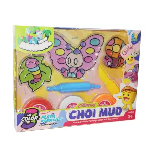 Set / Kit Figura Mariposa Oruga Plastili