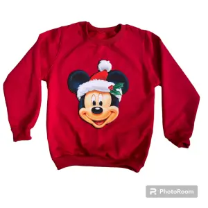 BUSO ROJO NAVIDAD LUCES MICKEY