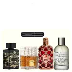 Oud for glory+khamrah+amber+santal33
