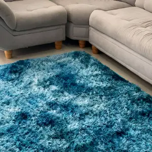 Tapete Terciopelo Azul Agua Marina 2.00