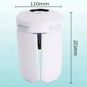 Bombillo Led 4 Aspas Musical Bluetooth