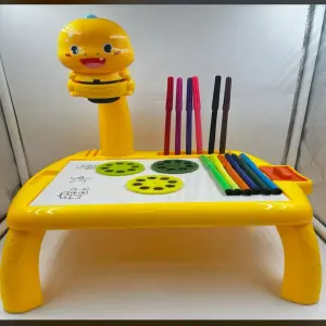 mesa infantil con proyector