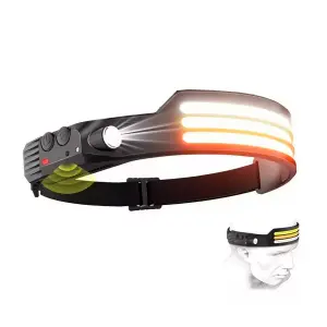 Linterna Frontal Led Cintillo Recargable
