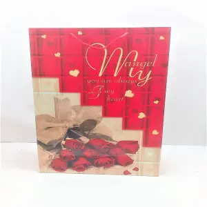 BOLSA TALLA L MENSAJE ROMANTICO