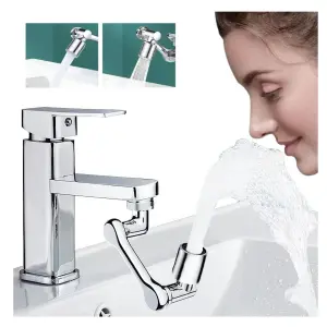 Grifo Giratorio 1080° Ahorra Agua Cocina