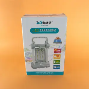 Lampara linterna solar led