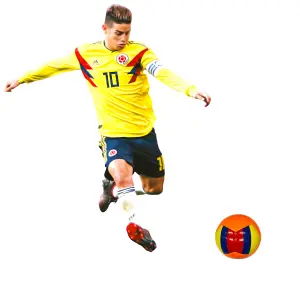 BALON FUTBOL DE COLOMBIA # 5