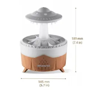 Humidificador Alien De Goteo 300 Ml Luz