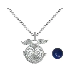 Collar Llamador De Angel Corazon Corazon
