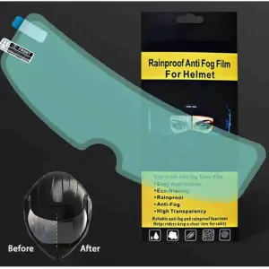 Mica Transparente Para Casco, Anti-lluvi