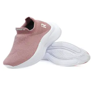 Tenis Running Unisex RuniFy Rosado Jump