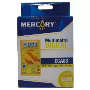 MULTIMETRO DIGITAL MERCURY: Precisión y Fiabilidad en tus Mediciones - MULTIMETRO DIGITAL MERCURY