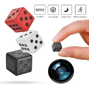CAMARA MINI TIPO DADO ESPIA