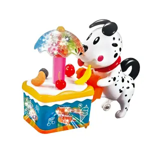 Robot Perro Heladeria Luces Interactivo