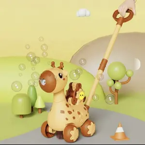 Jirafa dispensadora de burbujas